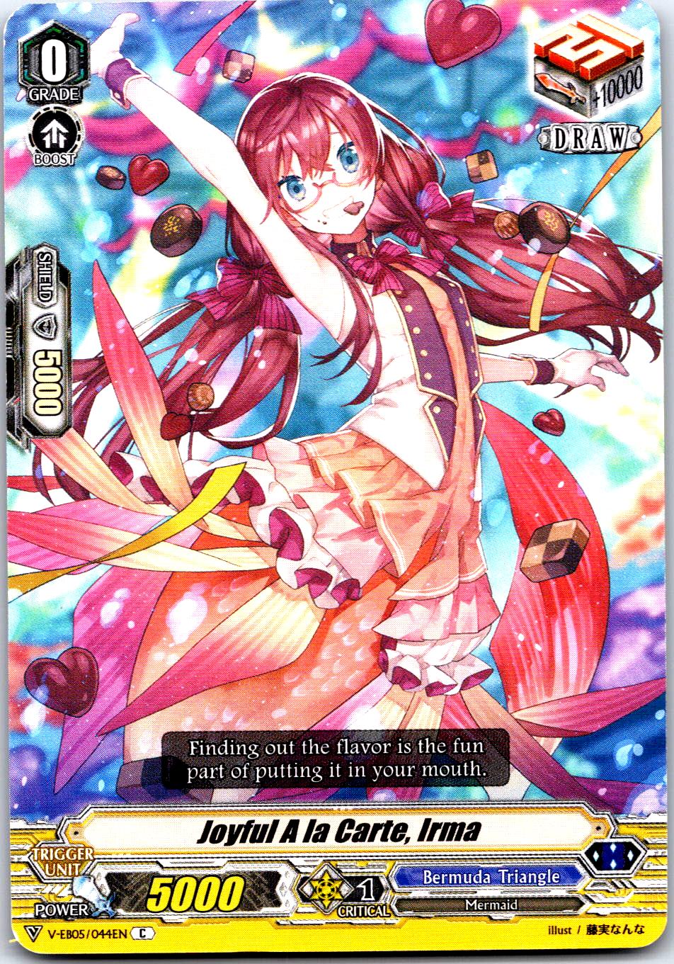 JOYFUL A LA CARTE, IRMA V-EB05/044EN C CARDFIGHT!! VANGUARD MP
