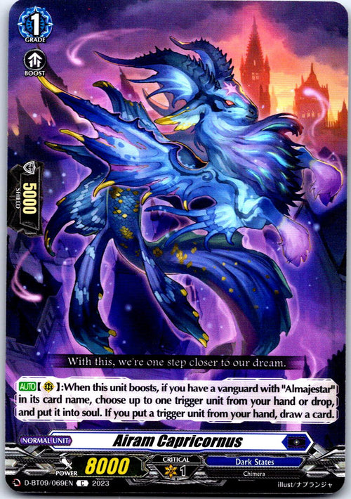 AIRAM CAPRICORNUS D-BT09/069EN C CARDFIGHT!! VANGUARD MP
