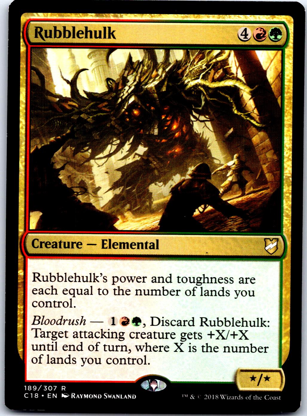 RUBBLEHULK 189 R MAGIC: THE GATHERING MP