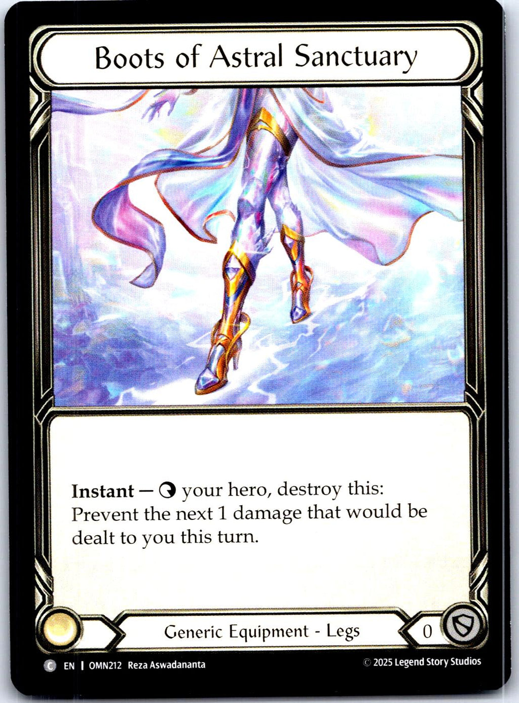 BOOTS OF ASTRAL SANCTUARY OMN212 C FLESH AND BLOOD MP