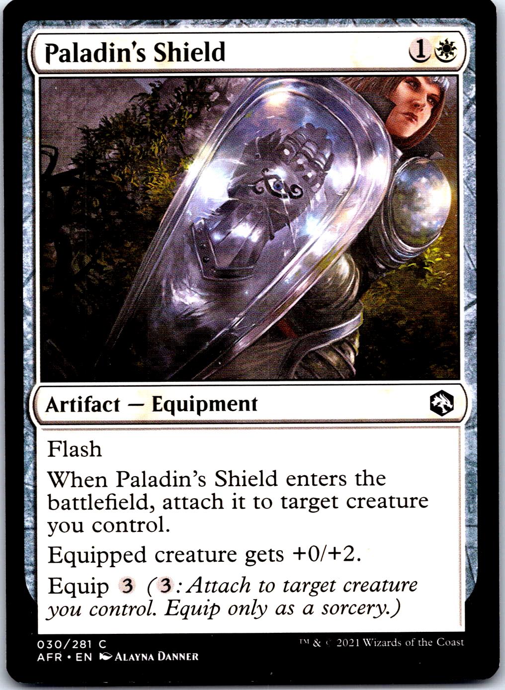 PALADIN'S SHIELD 30 C MAGIC: THE GATHERING MP