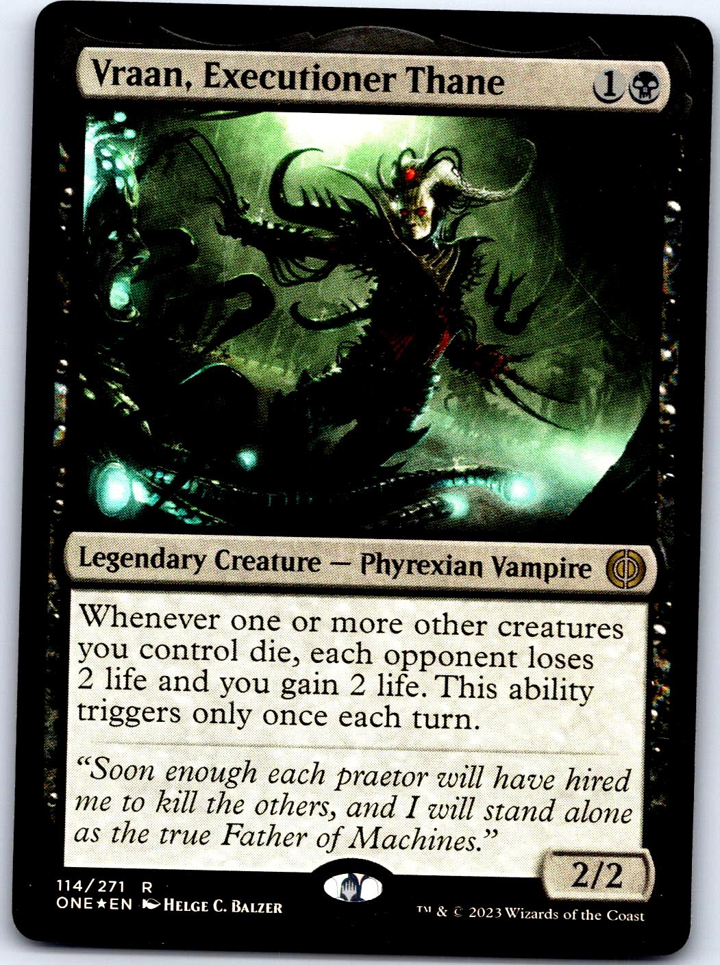 VRAAN, EXECUTIONER THANE 114 R MAGIC: THE GATHERING MP