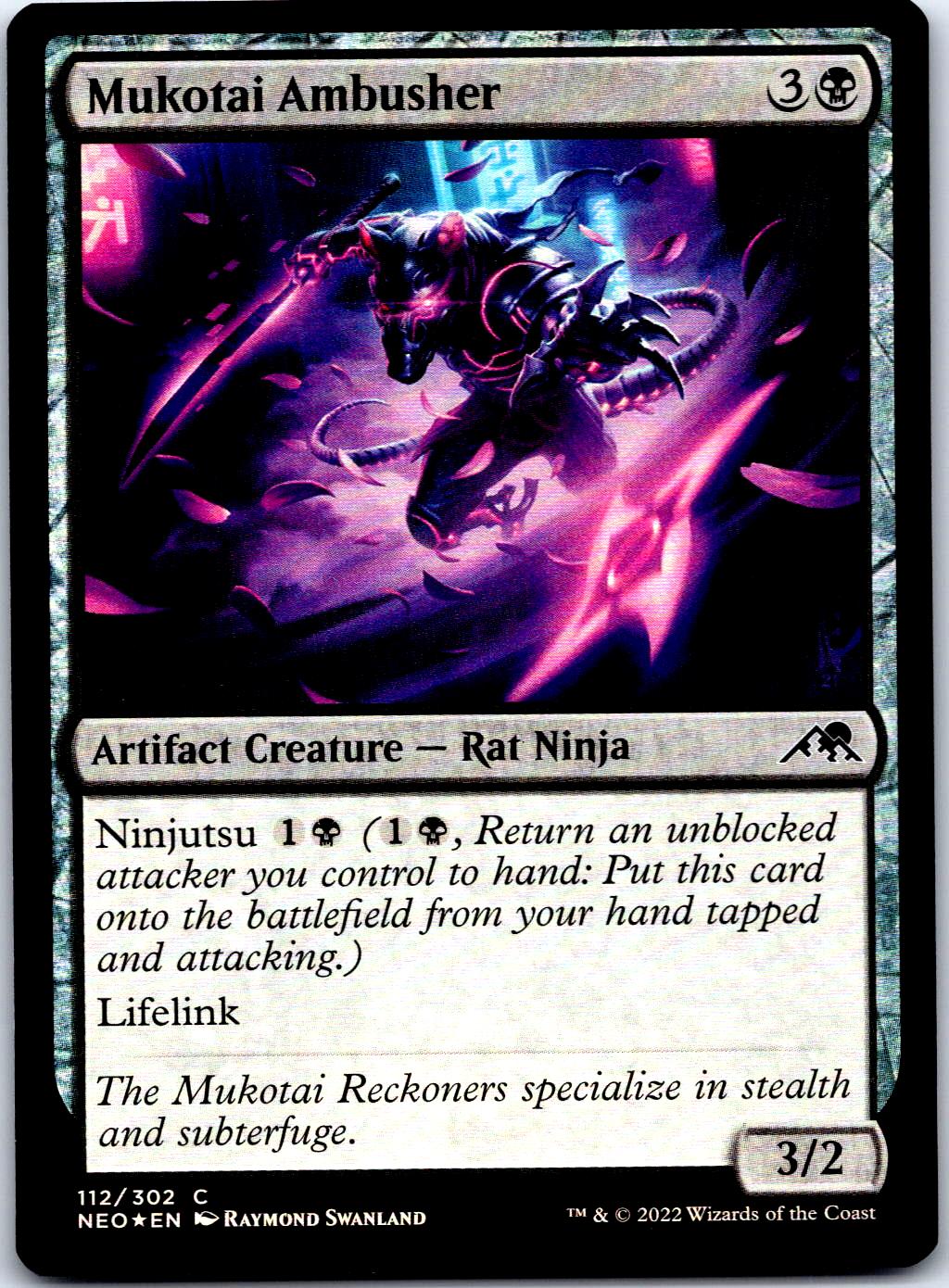MUKOTAI AMBUSHER 112 C MAGIC: THE GATHERING MP