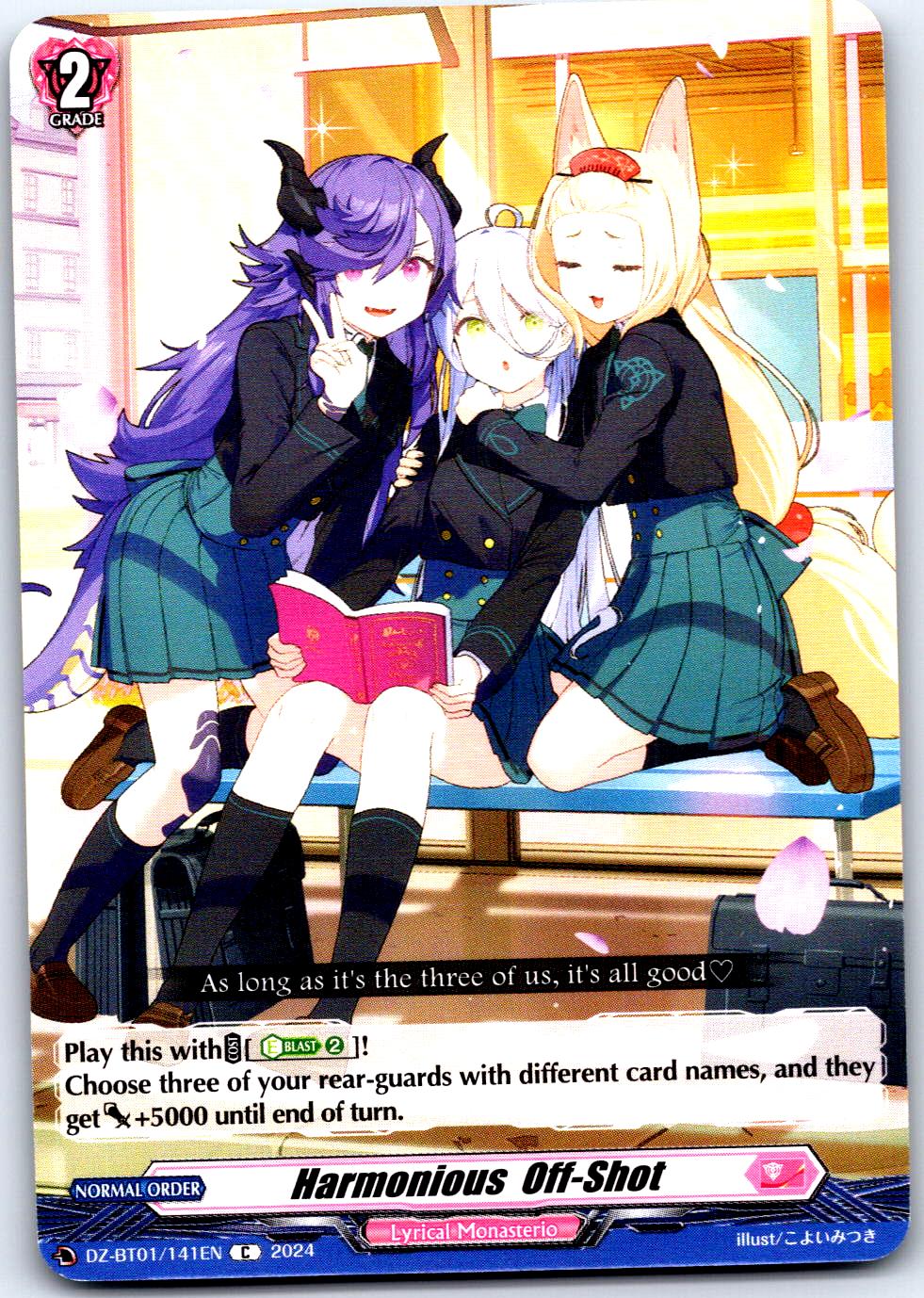 HARMONIOUS OFF-SHOT DZ-BT01/141EN C CARDFIGHT!! VANGUARD MP