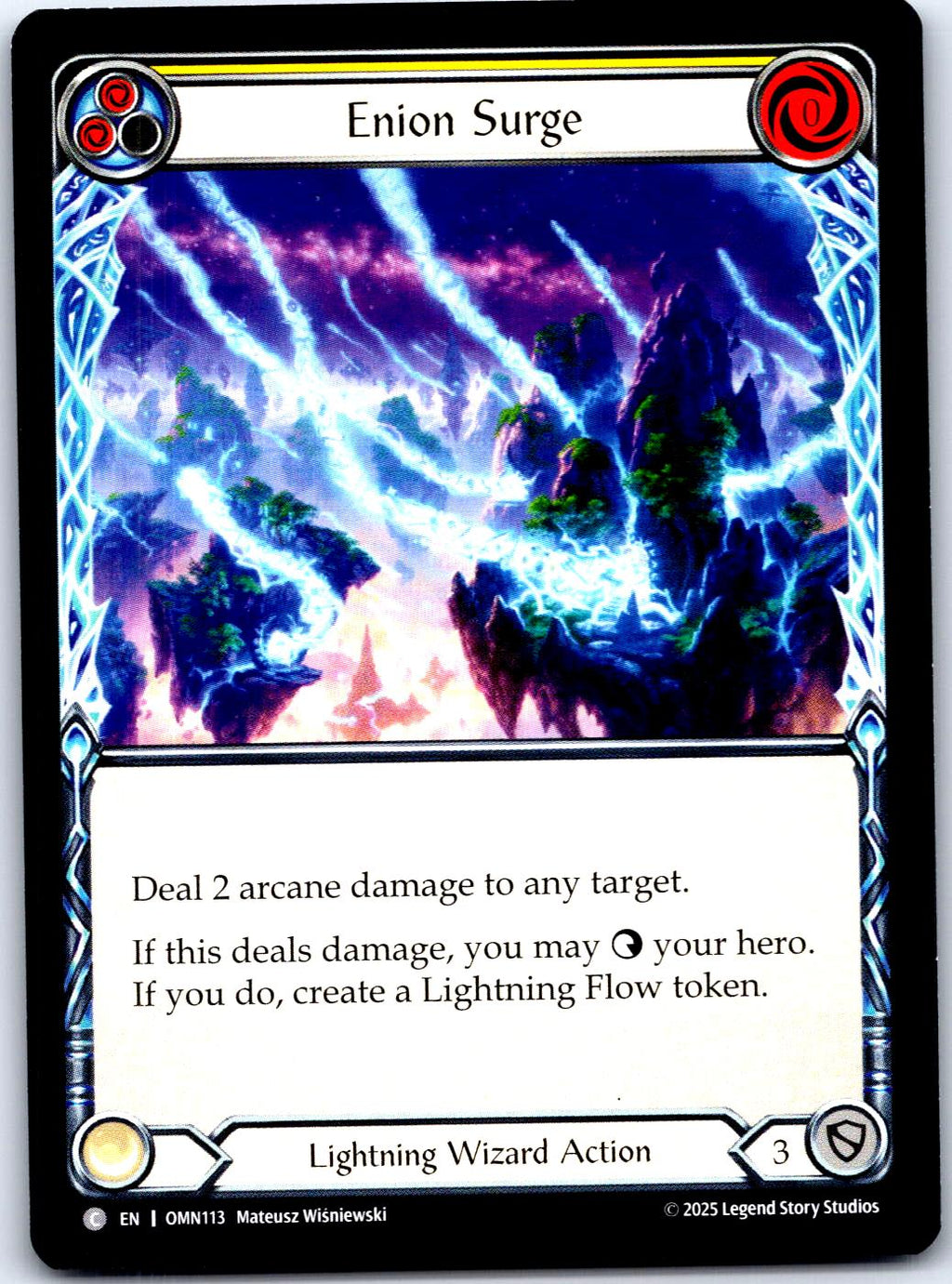 ENION SURGE (YELLOW) OMN113 C FLESH AND BLOOD MP