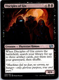 DISCIPLES OF GIX 90 UC MAGIC: THE GATHERING MP