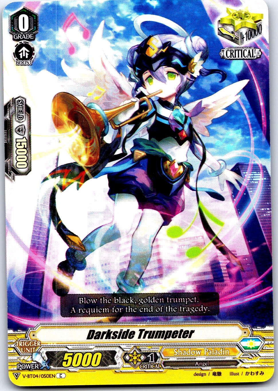 DARKSIDE TRUMPETER V-BT04/050EN C CARDFIGHT!! VANGUARD MP