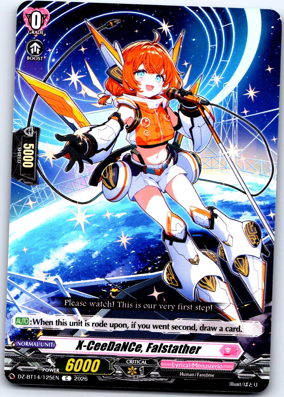 X-CEEDANCE, FALSTATHER DZ-BT14/125EN C CARDFIGHT!! VANGUARD MP