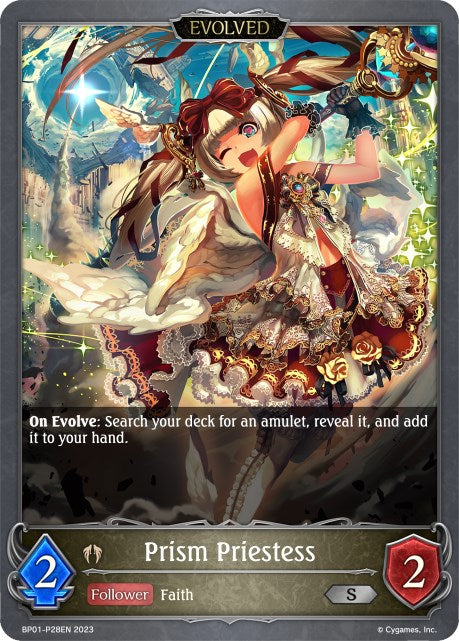 Prism Priestess - P28EN (Evolved) (Foil)