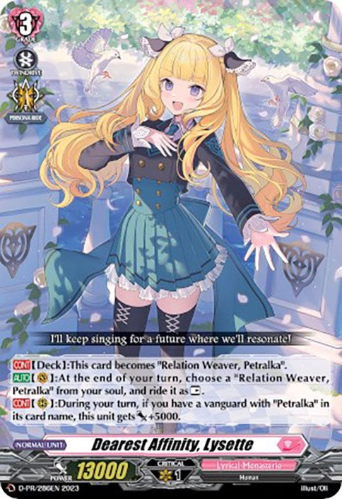Dearest Affinity, Lysette
