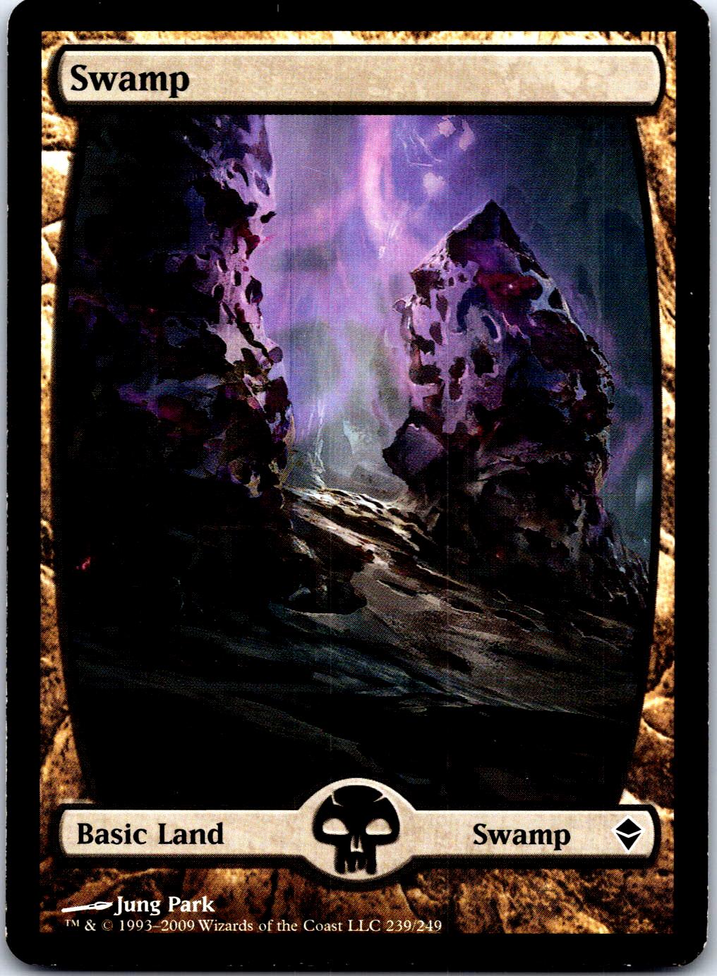 SWAMP (239) - FULL ART 239 LAND MAGIC: THE GATHERING MP