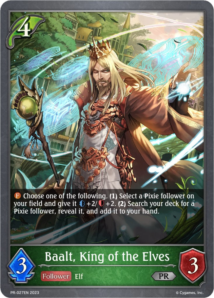 Baalt, King of the Elves