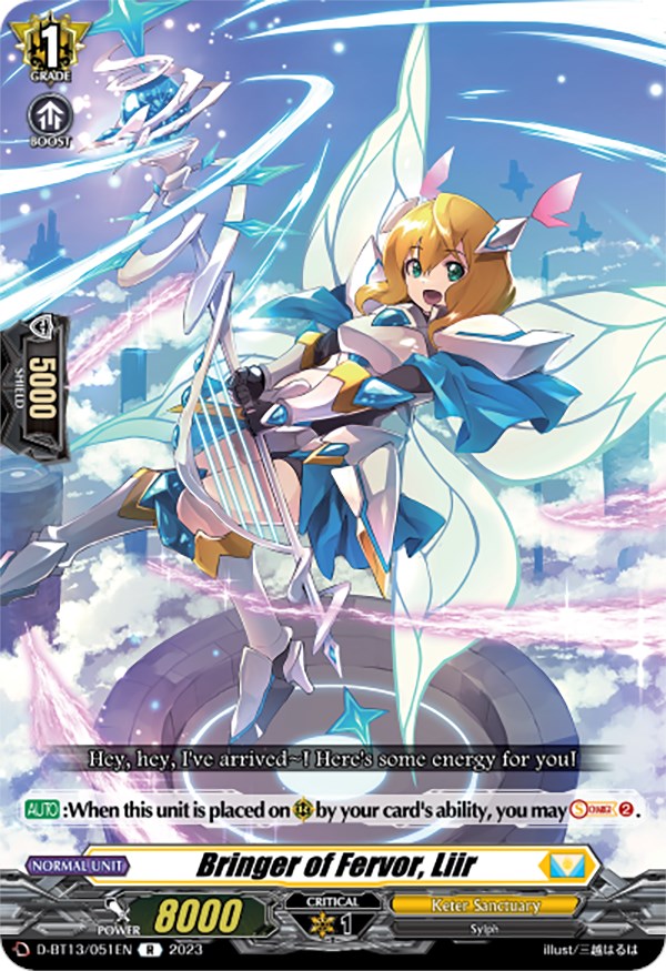 Bringer of Fervor, Liir