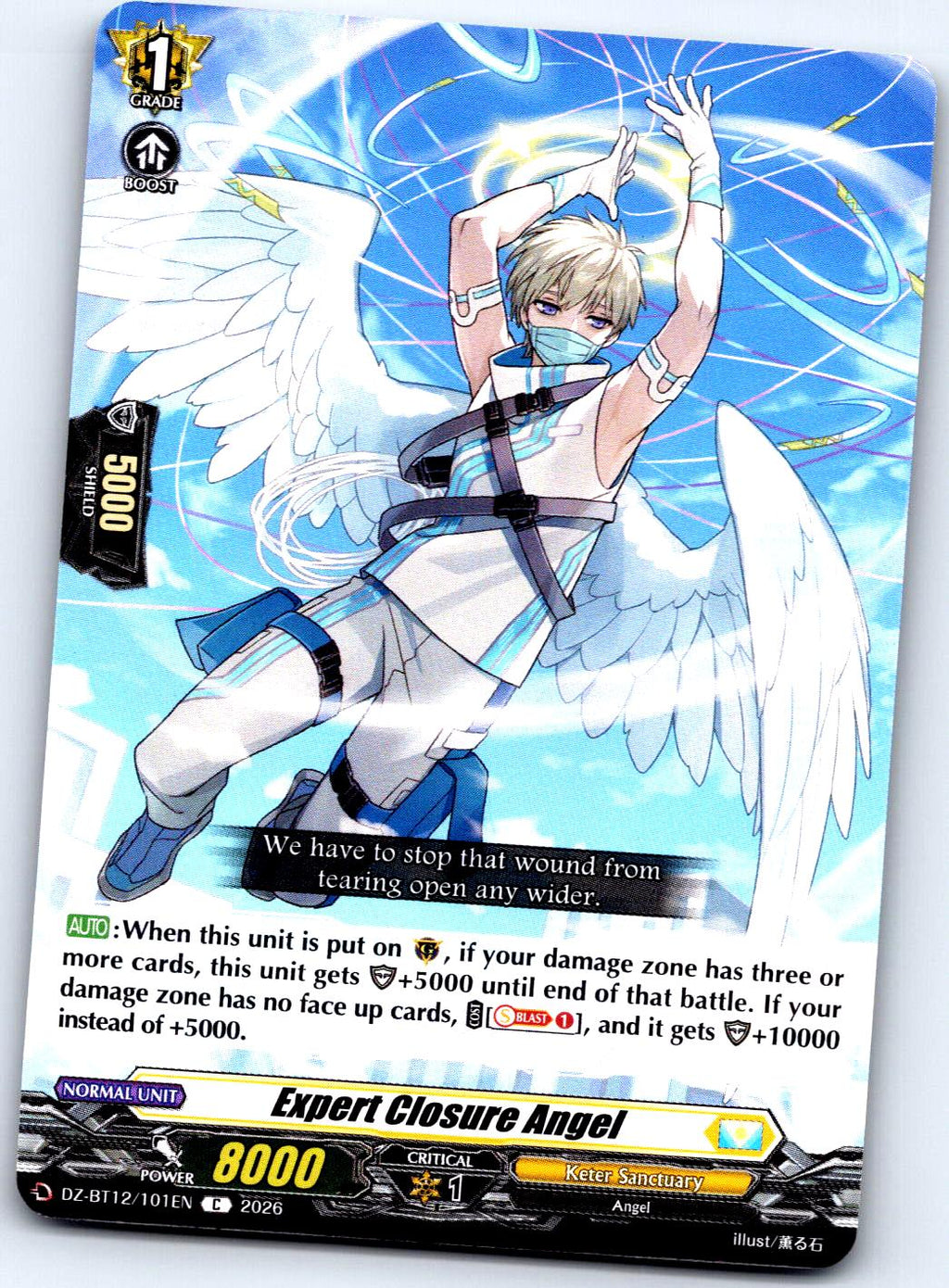 EXPERT CLOSURE ANGEL DZ-BT12/101EN C CARDFIGHT!! VANGUARD MP