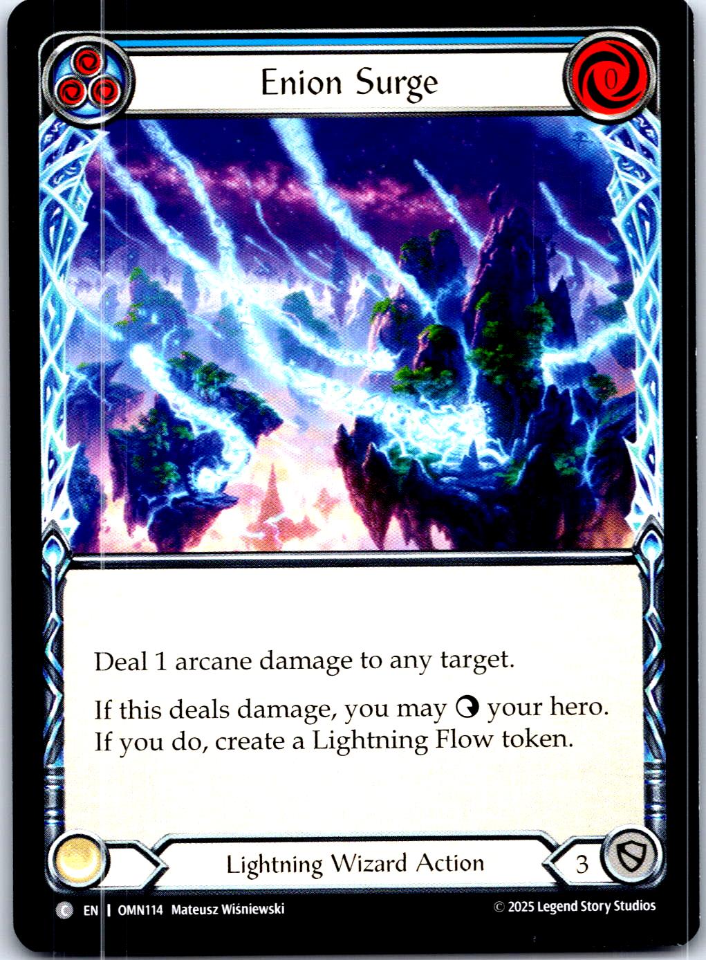 ENION SURGE (BLUE) OMN114 C FLESH AND BLOOD MP