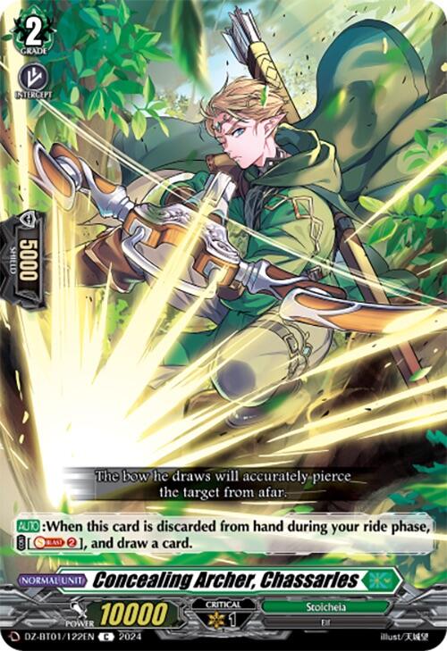 Concealing Archer, Chassarles