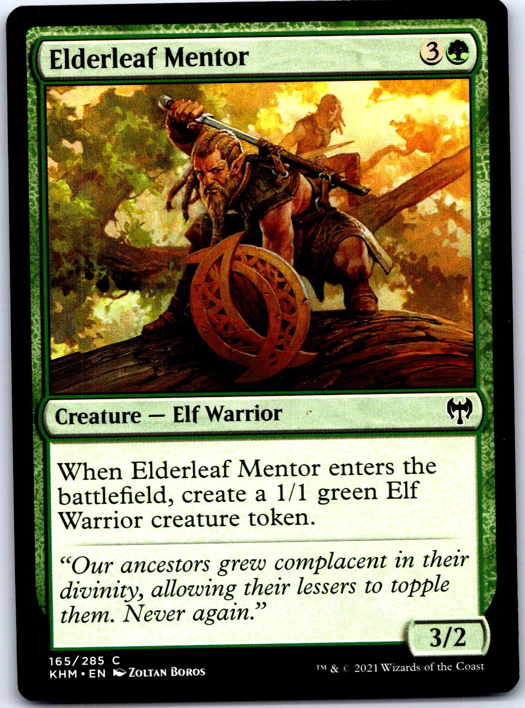 ELDERLEAF MENTOR 165 C MAGIC: THE GATHERING MP