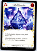 SIGIL OF LIGHTNING (BLUE) OMN200 C FLESH AND BLOOD MP
