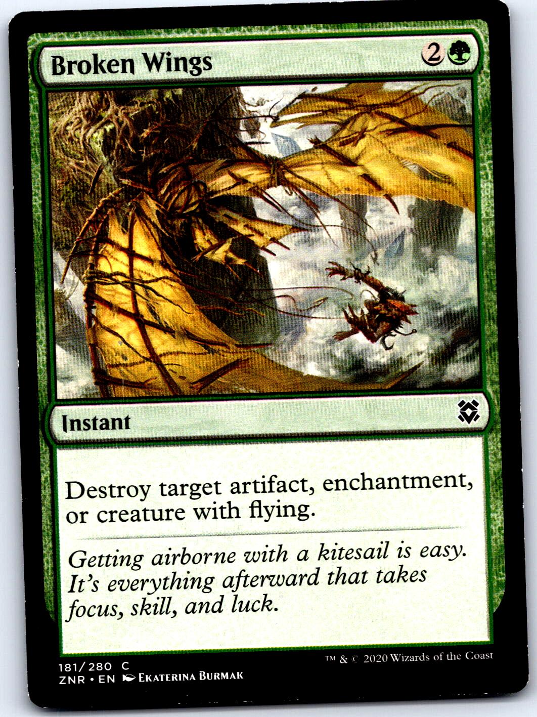 BROKEN WINGS 181 C MAGIC: THE GATHERING MP