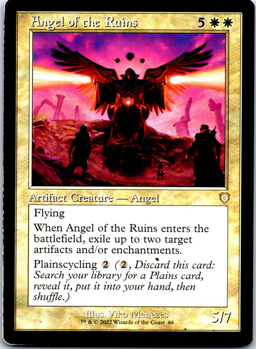 ANGEL OF THE RUINS (RETRO FRAME) 68 R MAGIC: THE GATHERING MP