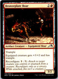 BRONZEPLATE BOAR 135 UC MAGIC: THE GATHERING MP