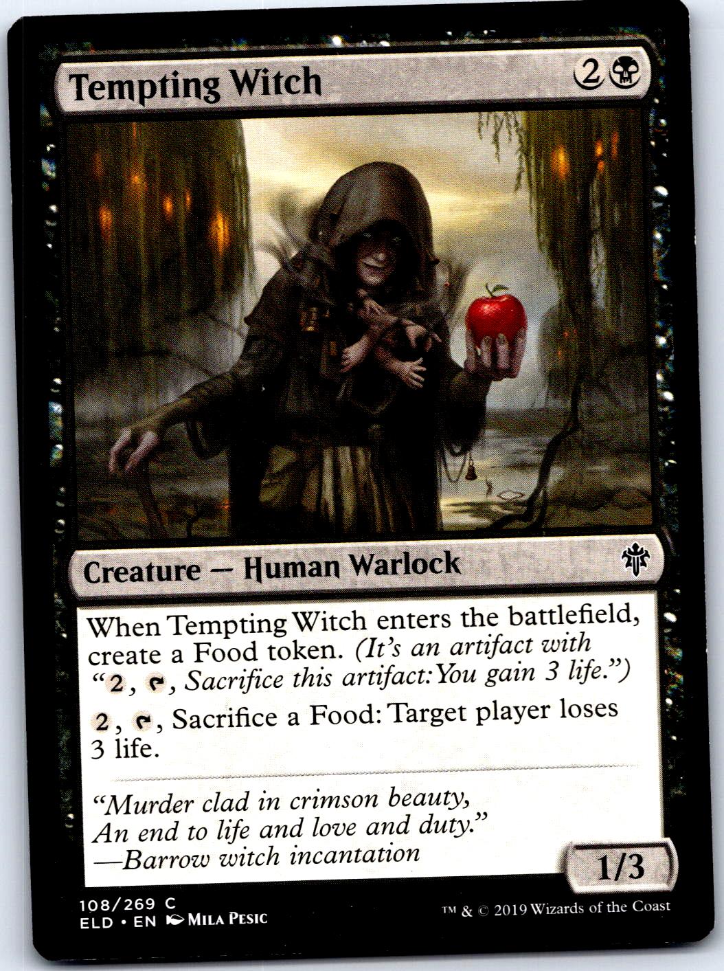 TEMPTING WITCH 108 C MAGIC: THE GATHERING MP