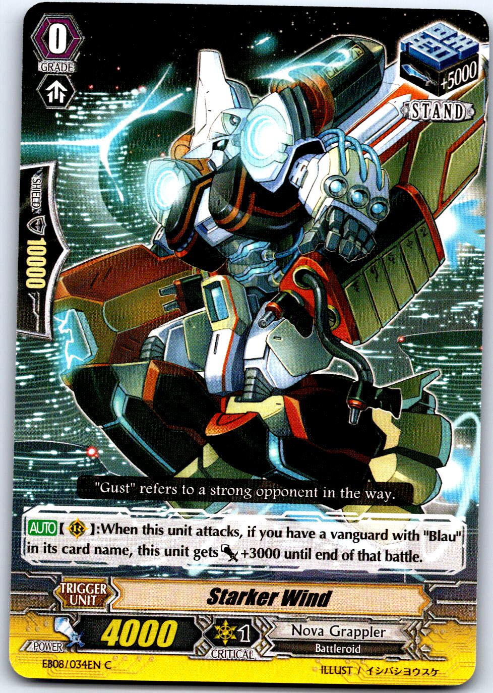 STARKER WIND EB08/034EN C CARDFIGHT!! VANGUARD MP