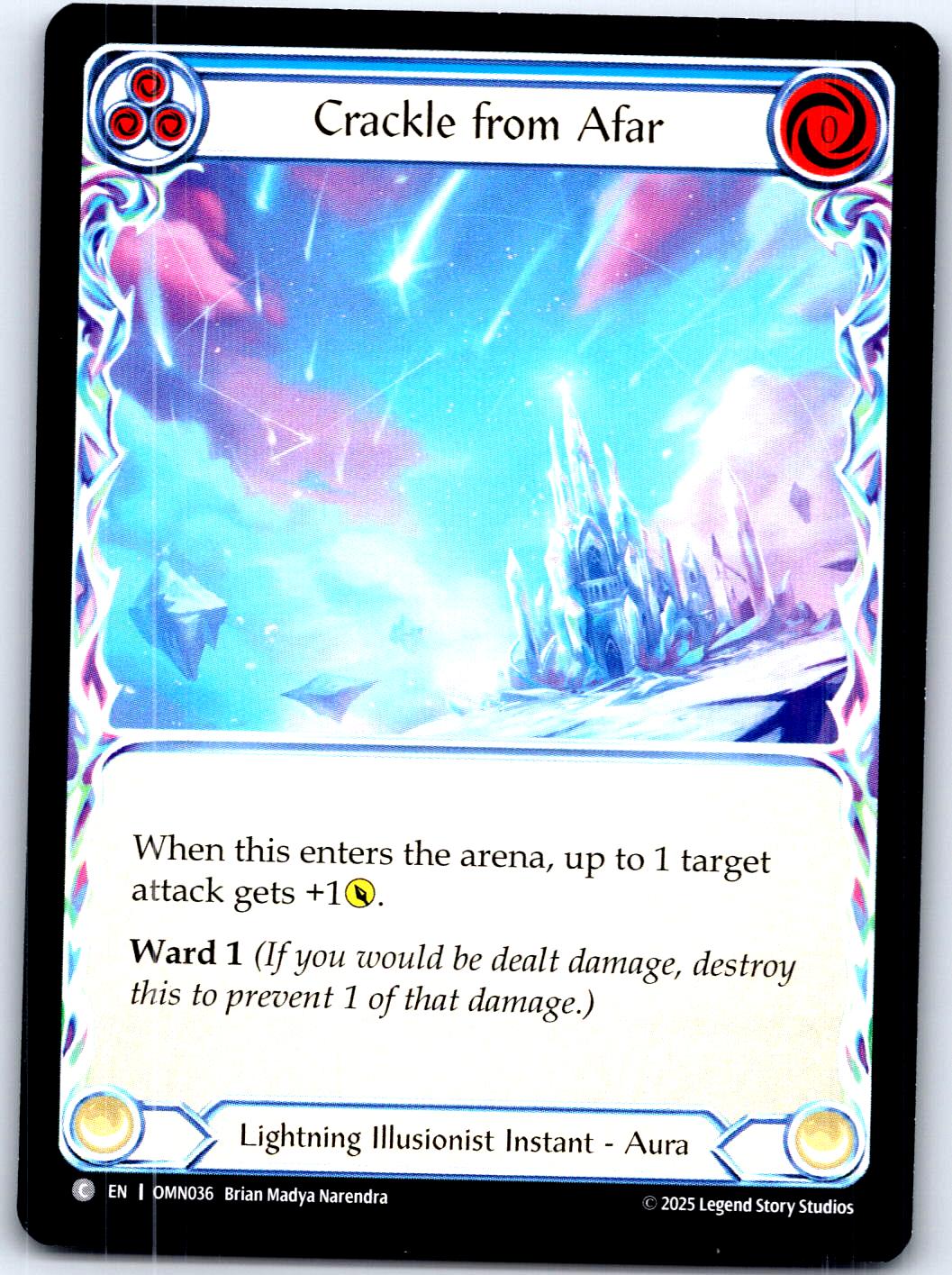 CRACKLE FROM AFAR OMN036 C FLESH AND BLOOD MP