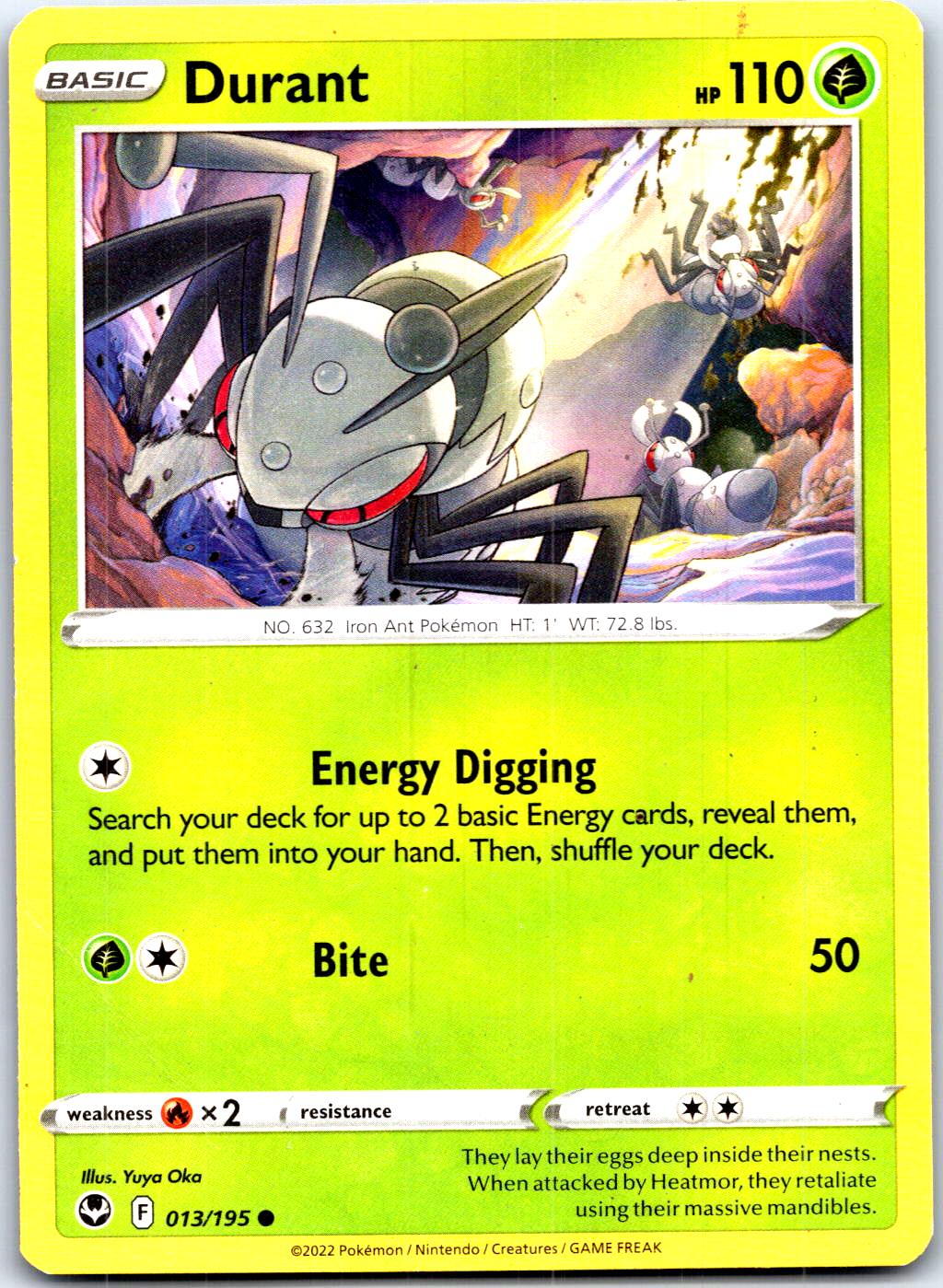 DURANT 013/195 C POKEMON MP