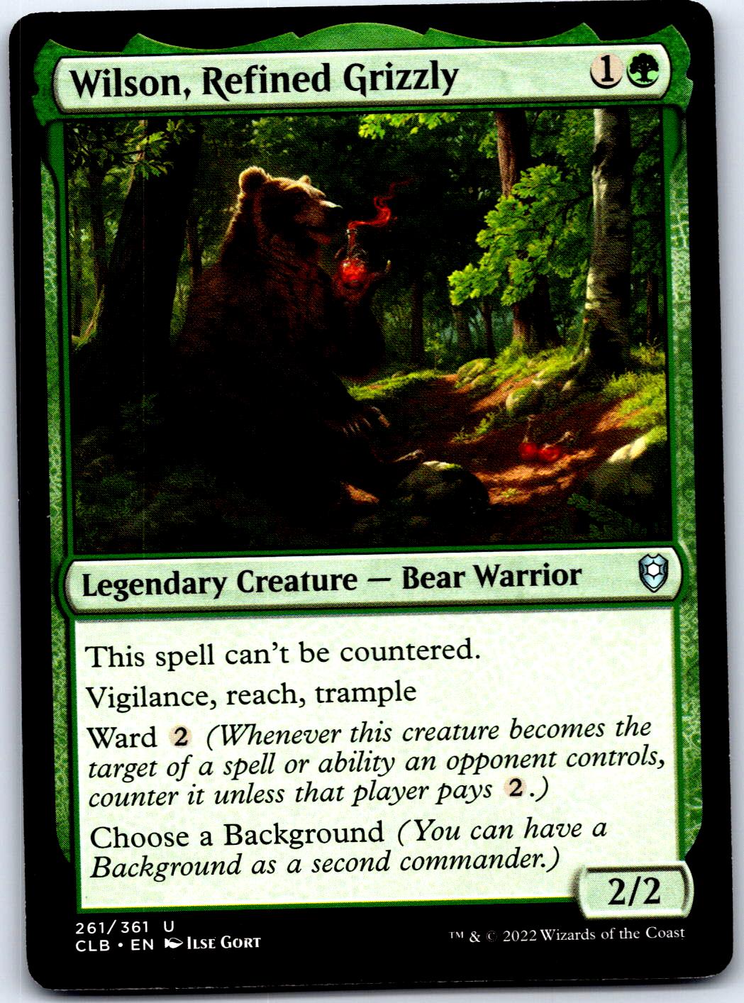 WILSON, REFINED GRIZZLY 261 UC MAGIC: THE GATHERING MP