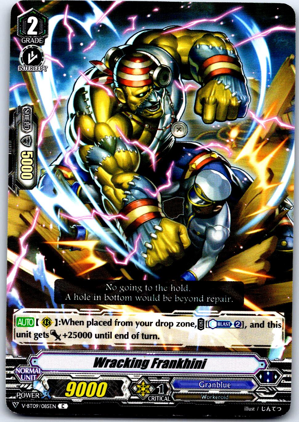 WRACKING FRANKHINI V-BT09/085EN C CARDFIGHT!! VANGUARD MP