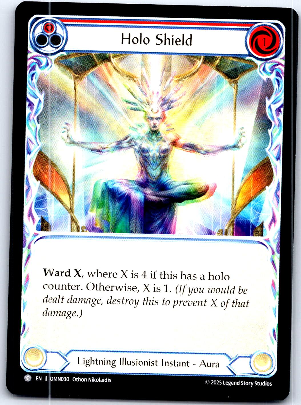 HOLO SHIELD (RED) OMN030 C FLESH AND BLOOD MP