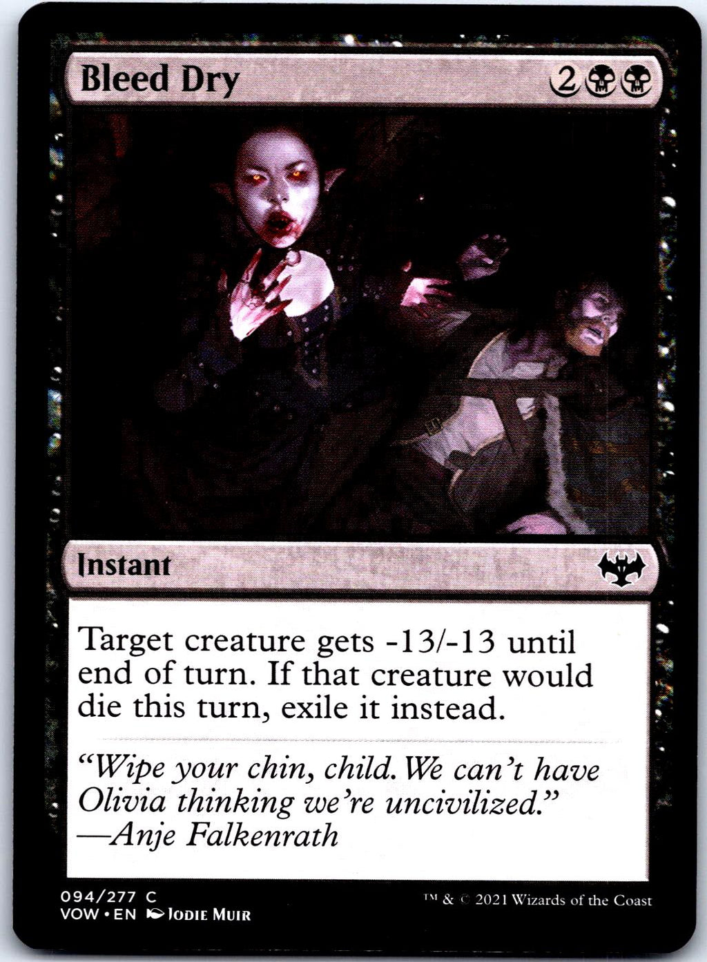 BLEED DRY 94 C MAGIC: THE GATHERING MP