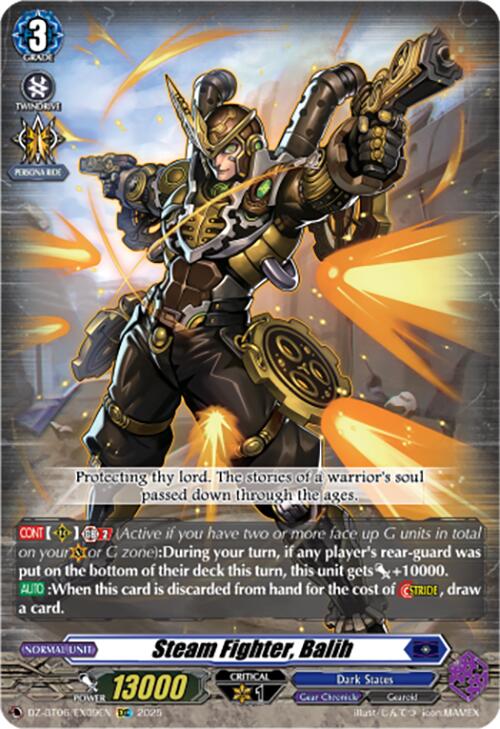 Steam Fighter, Balih (EXC)
