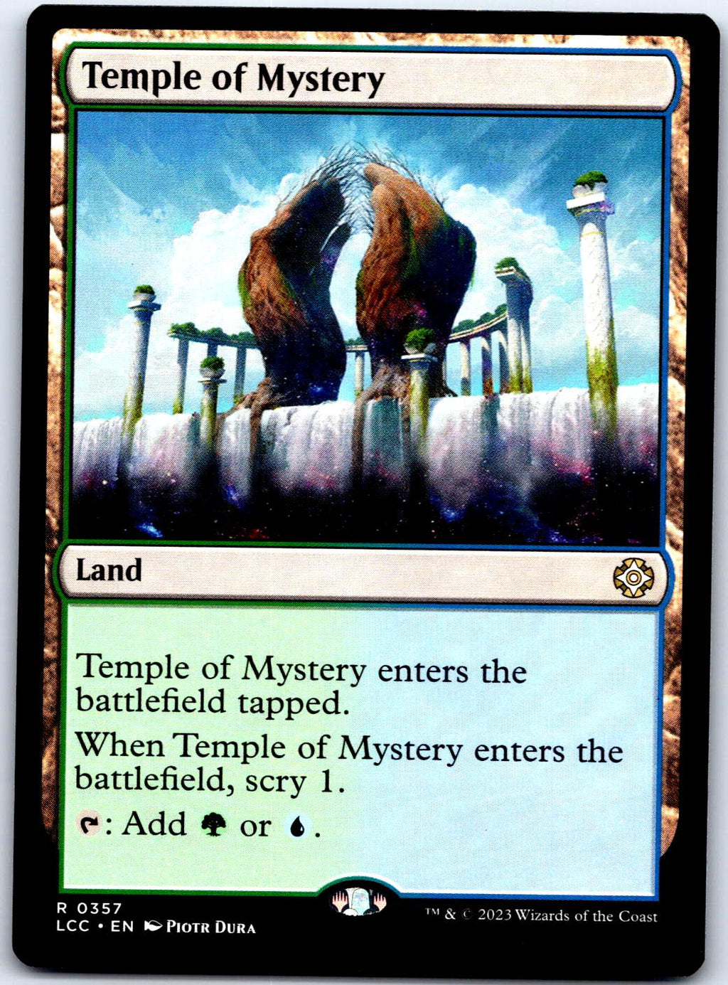 TEMPLE OF MYSTERY 357 R MAGIC: THE GATHERING MP