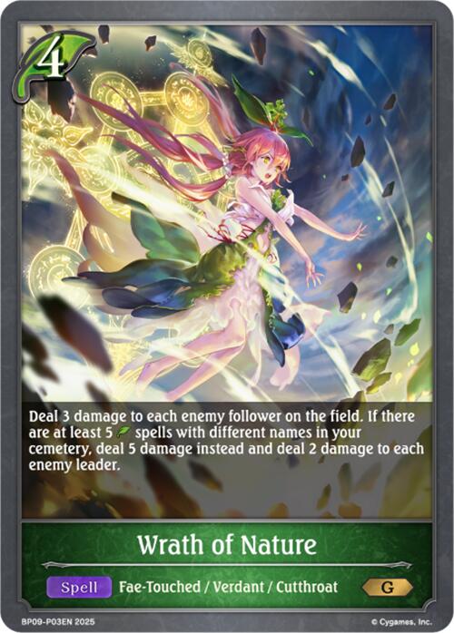 Wrath of Nature - P03EN (Foil)