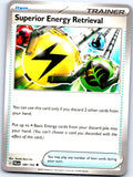SUPERIOR ENERGY RETRIEVAL 189/193 UC POKEMON MP