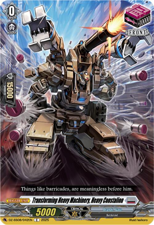 Transforming Heavy Machinery, Heavy Constalion