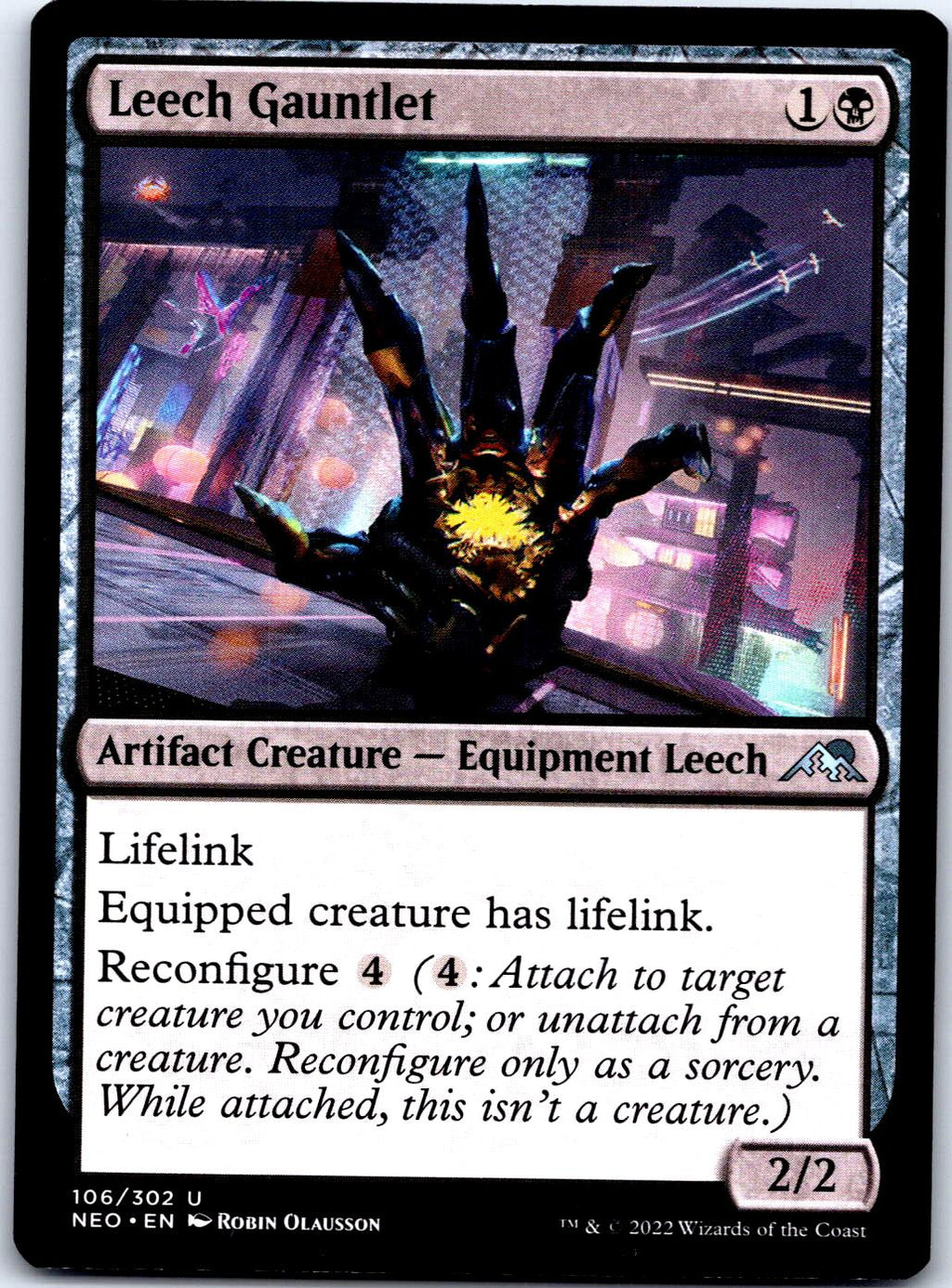 LEECH GAUNTLET 106 UC MAGIC: THE GATHERING MP