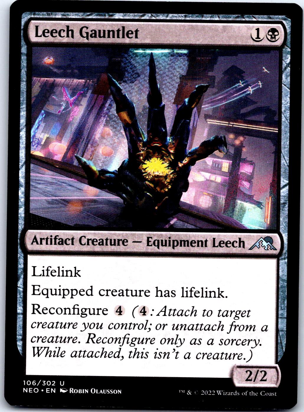 LEECH GAUNTLET 106 UC MAGIC: THE GATHERING MP