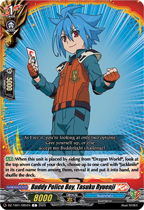 Buddy Police Boy, Tasuku Ryuenji