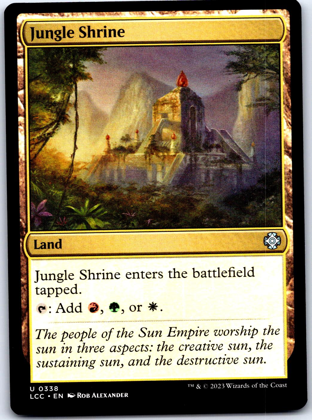 JUNGLE SHRINE 338 UC MAGIC: THE GATHERING MP