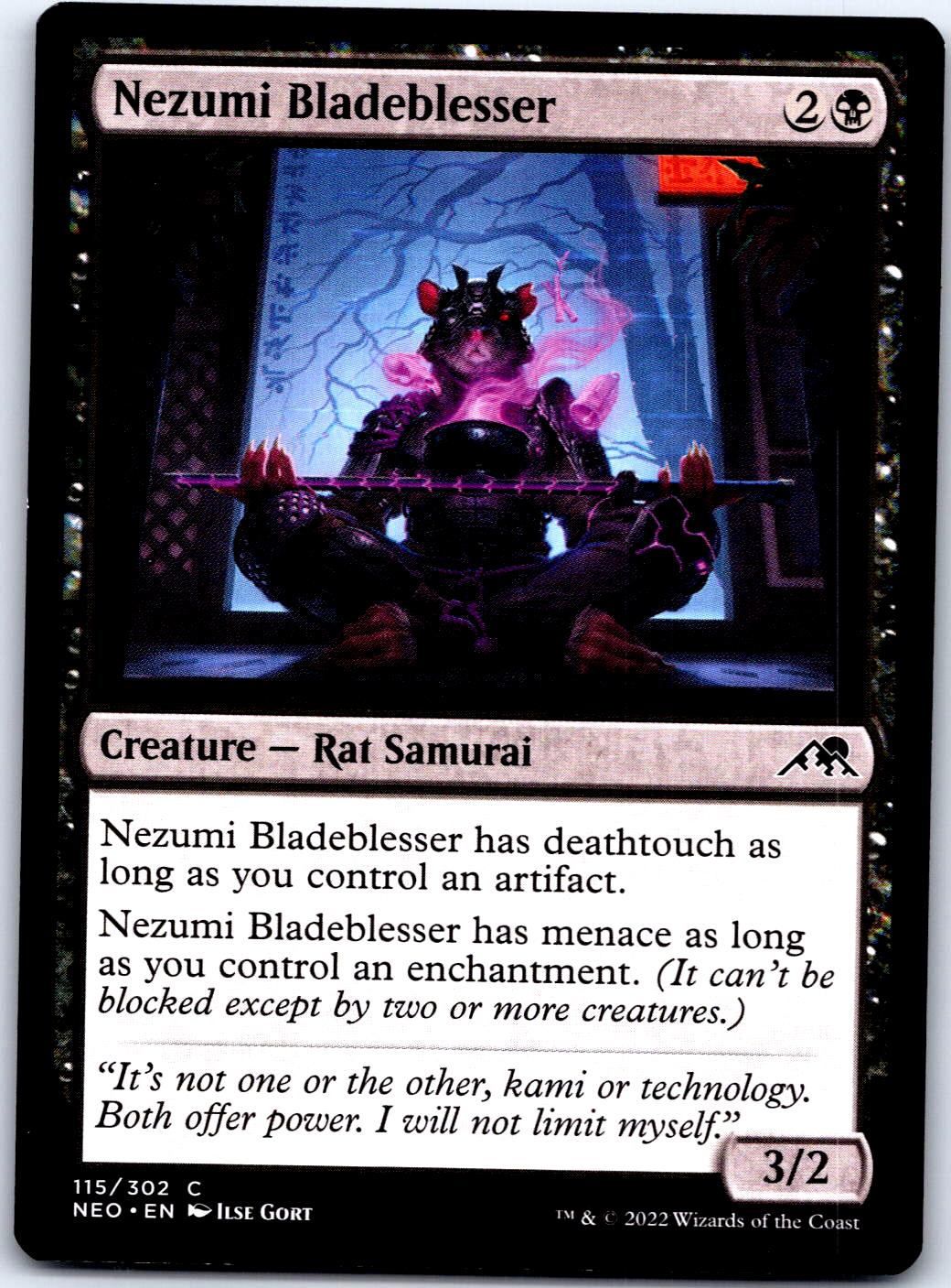 NEZUMI BLADEBLESSER 115 C MAGIC: THE GATHERING MP