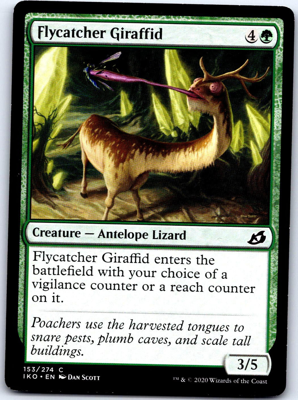 FLYCATCHER GIRAFFID 153 C MAGIC: THE GATHERING MP