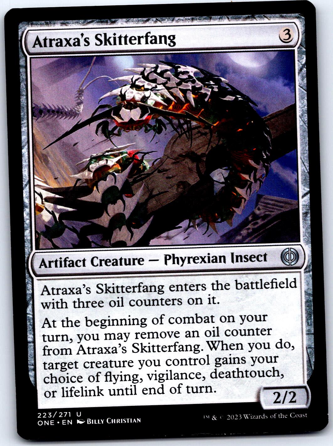 ATRAXA'S SKITTERFANG 223 UC MAGIC: THE GATHERING MP