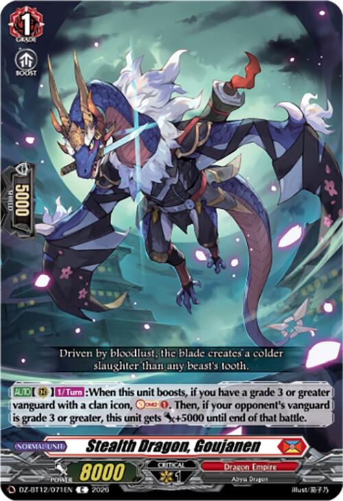 Stealth Dragon, Goujanen