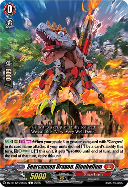 Searcannon Dragon, Dinobellum