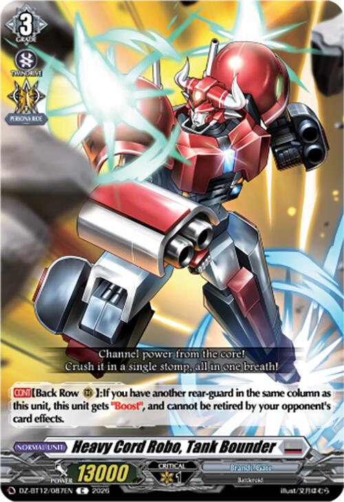 Heavy Cord Robo, Tank Bounder