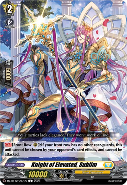 Knight of Elevated, Sublim