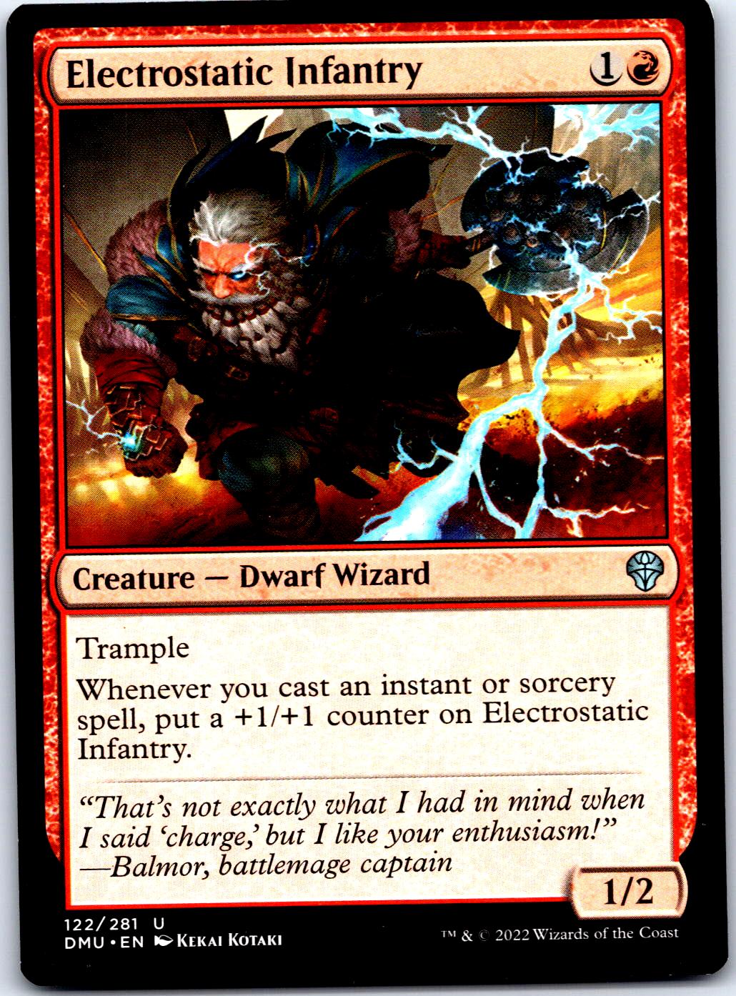 ELECTROSTATIC INFANTRY 122 UC MAGIC: THE GATHERING MP